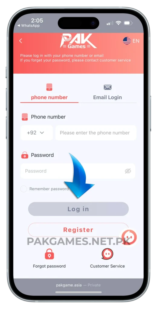 pak-games-login-page